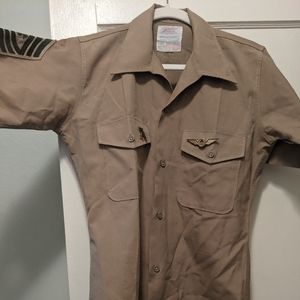 COSTUME pilot shirt and hat